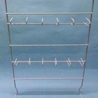 3 Espositori portachiavi ciondoli banco mercatini