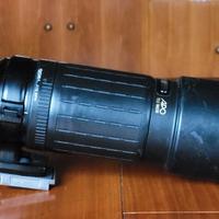 Sigma 400 mm f5.6 Apo telemacro per Sony A