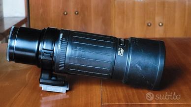 Sigma 400 mm f5.6 Apo telemacro per Sony A