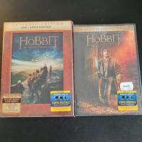 2x Lo Hobbit DVD - Extended edition- sigillati