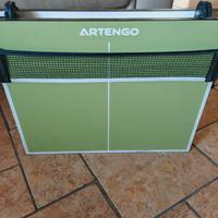 Mini tavolo ping pong completo di racchette