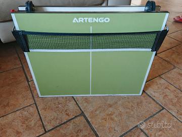 Mini tavolo ping pong completo di racchette