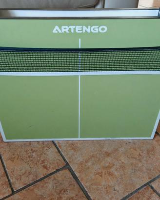 Mini tavolo ping pong completo di racchette