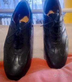 Scarpe uomo eleganti Flexa in pelle nera