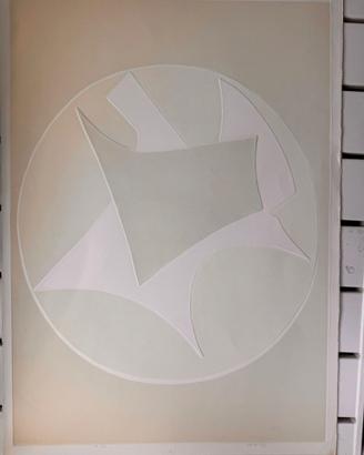 Savelli - Litografia in rilievo, firmata a matita