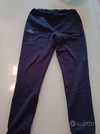 2 pantaloni tuta bambino kappa 152cm 12anni