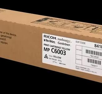 Toner Ricoh ORIGINALE e NUOVO codice 841854 Giallo