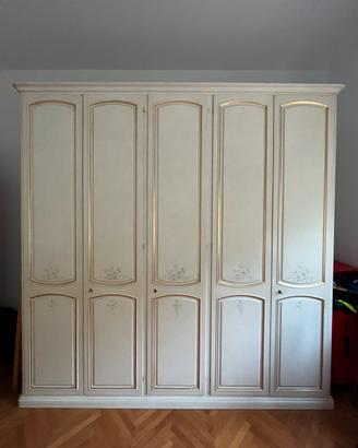 Armadio 5 ante artigianale