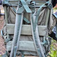 Zaino verde militare Roma