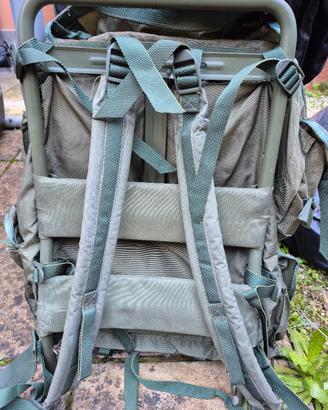 Zaino verde militare Roma
