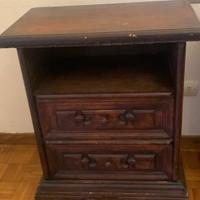 Cassettona con ribaltina e comodini