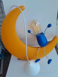Lampadario Omino sulla Luna
