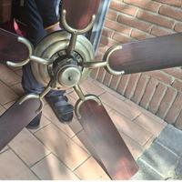 Ventilatore da soffitto vintage funzionante