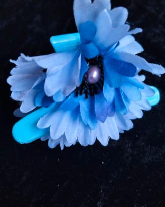 Mollettone floreale per capelli