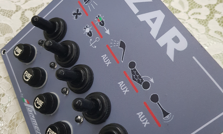 Pulsantiera quadro comandi zar