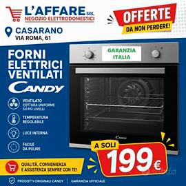 forno elettrico ventilato Candy da incasso