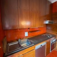 Cucina in legno larga 235