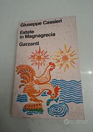 Estate in Magnagrecia romanzo di Giuseppe Cassieri
