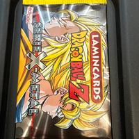 Bustina lamincard dragon ball z serie x metal