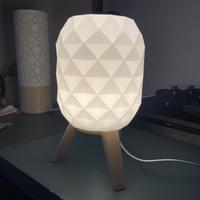 Lampada singola con illuminazione a LED, porta USB