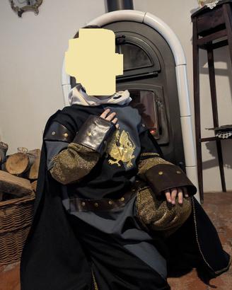costume cavaliere carnevale bambini 9 - 10 anni