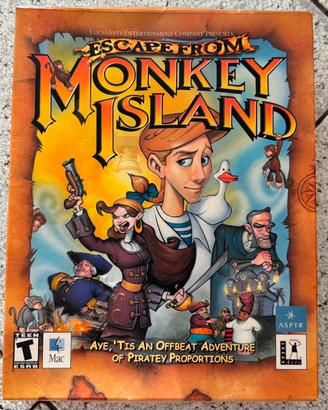 Vintage Escape from Monkey Island per MAC