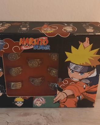 Set 10 Anelli Naruto Shippuden Akatsuki Cosplay