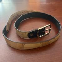 Cintura Prima Classe double face nera