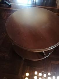 Tavolino rotondo girevole