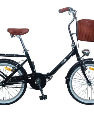 Teklio la mia bicicletta in acciaio pieghevole