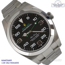 ROLEX Air King 116900 black Automatic Full Set