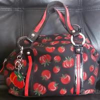 Borsa Braccialini a tema pomodori