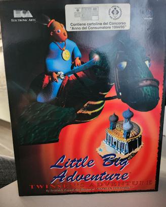 Little Big Adventure 1994 PC- Gioco vintage