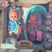 Bambola Amore di Mamma con vaschetta e