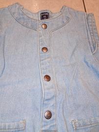 Salopette in denim Bambina Kiabi