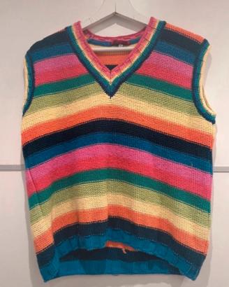 Gilet multicolore ragazza 12 anni