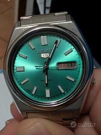 Seiko 5 acqua marina tiffany