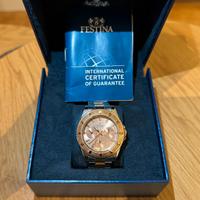 Orologio Festina bicolor argento/oro F16692/2