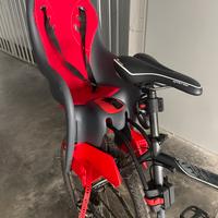 Seggiolino bici sgancio rapido