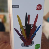 Ceppo coltelli colorati