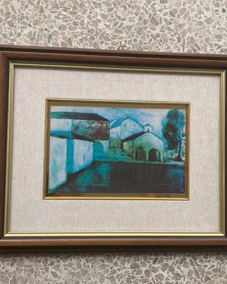 Serigrafia Oro 24K Lenci Sartorelli 1984