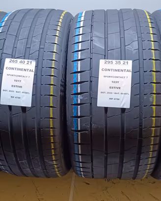 4 GOMME 265 40 21/295 35 21 CONTINENTAL RIF4728