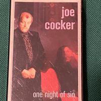 Audiocassetta di Joe Cocker - “One night of sin”