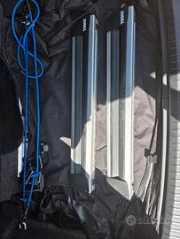 porta sci snowboard thule 727
