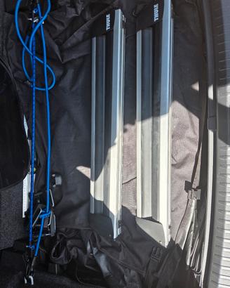 porta sci snowboard thule 727
