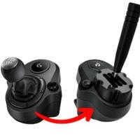 LOGITECH G29+PEDALIERA A 3+CAMBIO AD H MODIFICATO