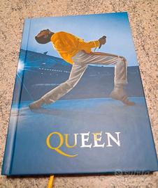 quaderno a5. copertina rigida. QUEEN
