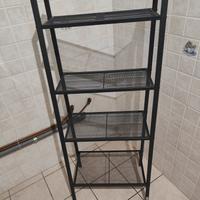 SCAFFALATURA IN METALLO 4 RIPIANI