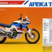 Honda XRV 650 Africa Twin 1987 Depliant originale