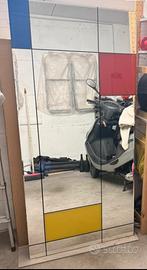 Specchio Rimadesio Mondrian rettangolare